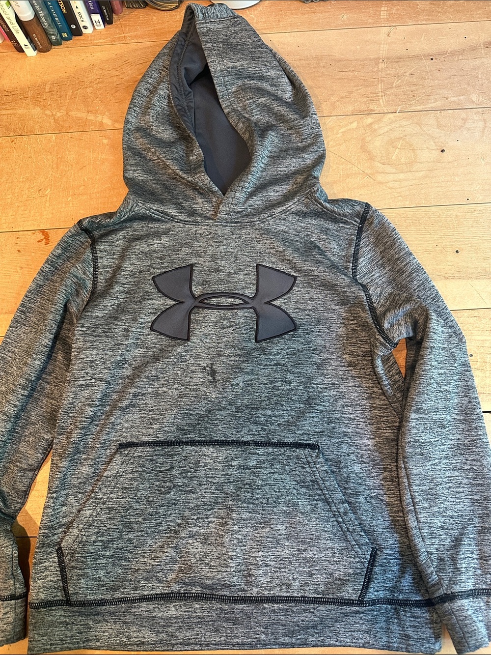 Under Armour Kids Gray Heather Pullover Hoodie